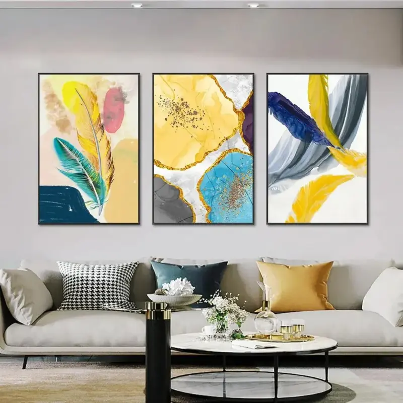 Feathers Canvas Art tag1