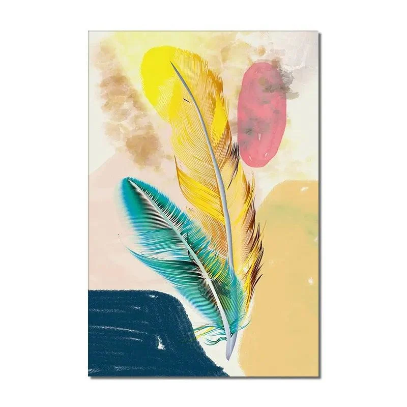Feathers Canvas Art -  - #tag1#