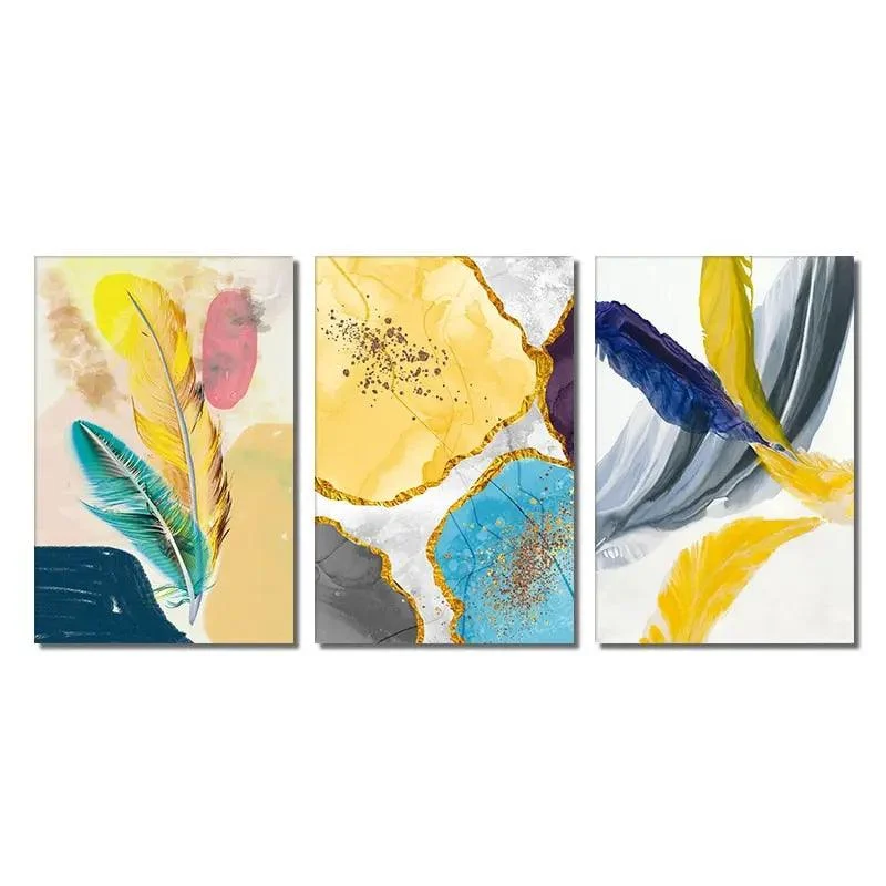 Feathers Canvas Art -  - #tag1#