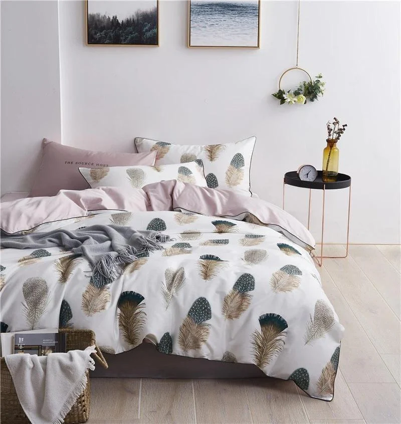 Feathers – Duvet Cover Set made of Egyptian Cotton -  - #tag1#