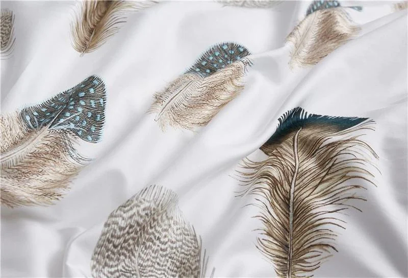 Feathers – Duvet Cover Set made of Egyptian Cotton -  - #tag1#