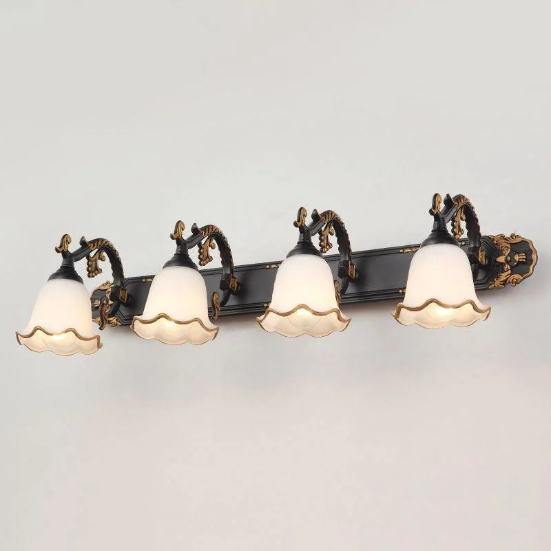 Félicie Classic Mirror Wall Lamp - 4 Colors, 2/3/4 Lamps -  - #tag1#