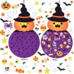 Felt Halloween Pumpkin Pendant tag1