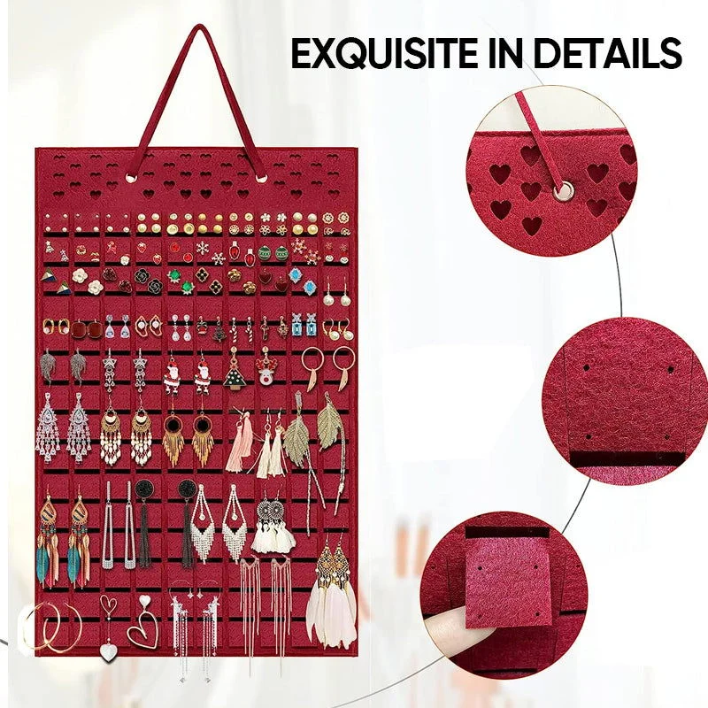 Felt Hanging Jewelry Organizer -  - #tag1#