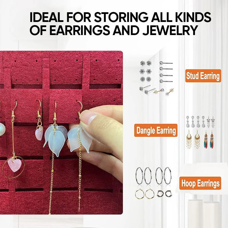 Felt Hanging Jewelry Organizer -  - #tag1#