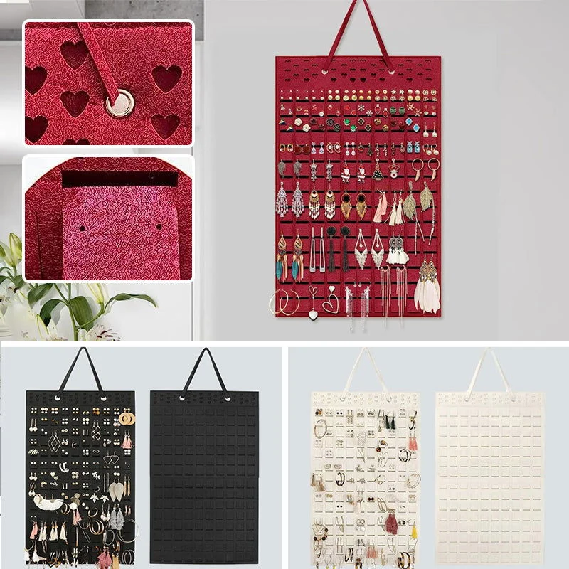 Felt Hanging Jewelry Organizer -  - #tag1#