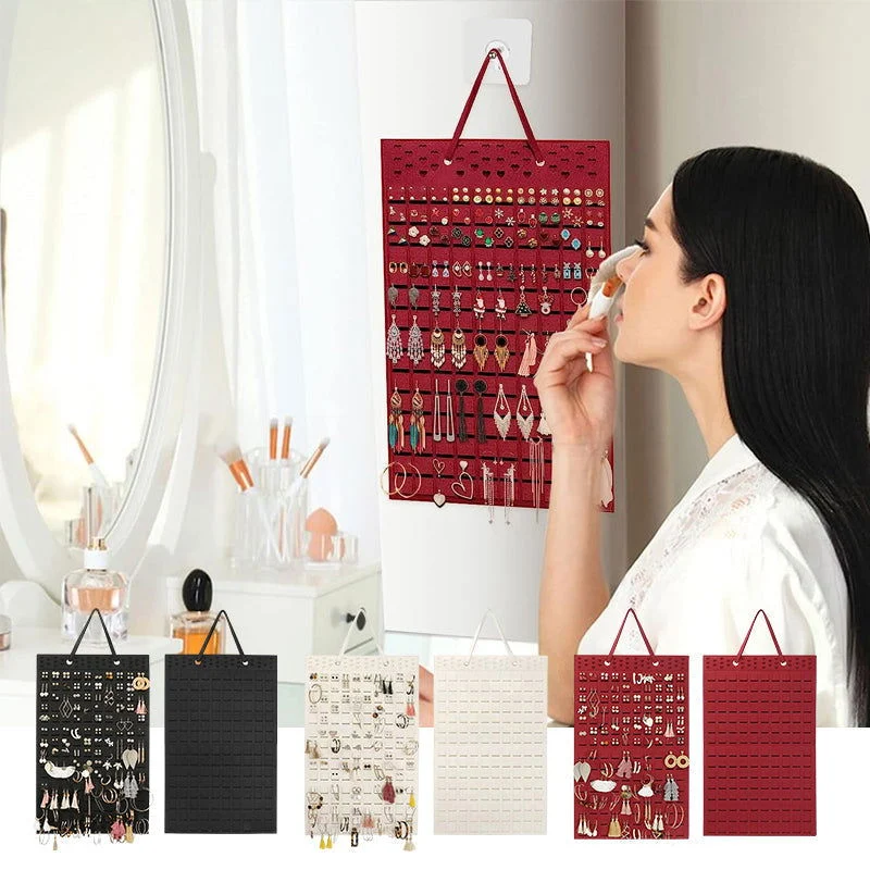 Felt Hanging Jewelry Organizer -  - #tag1#