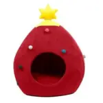 Festive Fir Cozy Pet Bed tag1