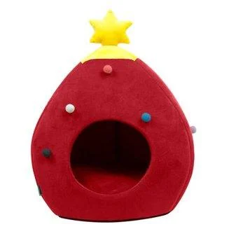 Festive Fir Cozy Pet Bed -  - #tag1#