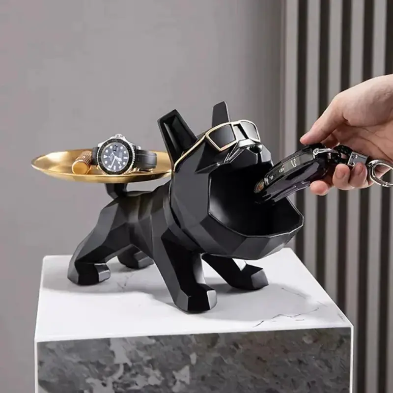 FetchMate Resin Dog with Tray