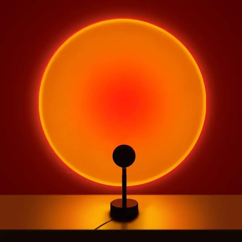 Fifteen Colour Sunset Projector Table Lamp tag1