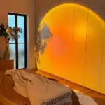 Fifteen Colour Sunset Projector Table Lamp tag1