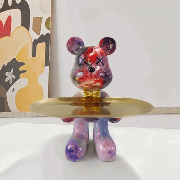 Figurine - CraftBear - With Bowl - Decorative Bear Figures -  - #tag1#