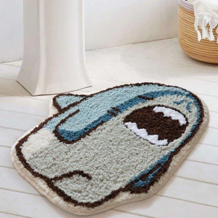 Fin-tastic Cute Shark Rug -  - #tag1#