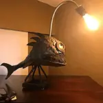Fish Lantern Sharkey Deep Sea Fish Design Night Light tag1