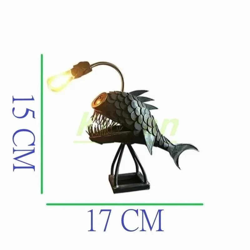 Fish Lantern - Sharkey - Deep Sea Fish Design - Night Light -  - #tag1#