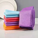 Fish Scale Microfiber Polishing Cleaning Cloth tag1