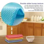 Fish Scale Microfiber Polishing Cleaning Cloth tag1