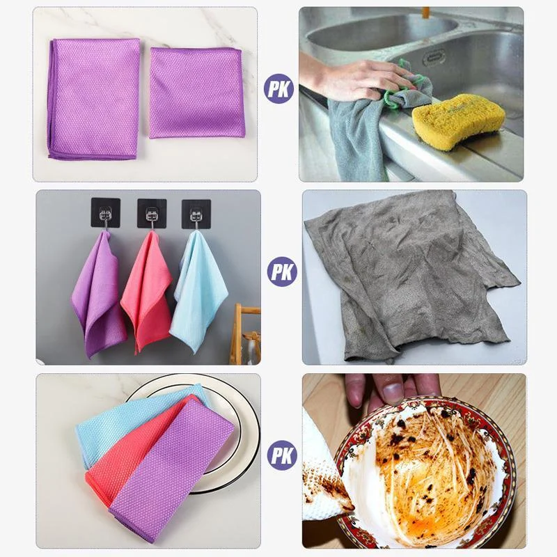 Fish Scale Microfiber Polishing Cleaning Cloth -  - #tag1#