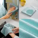 Fish Scale Microfiber Polishing Cleaning Cloth tag1