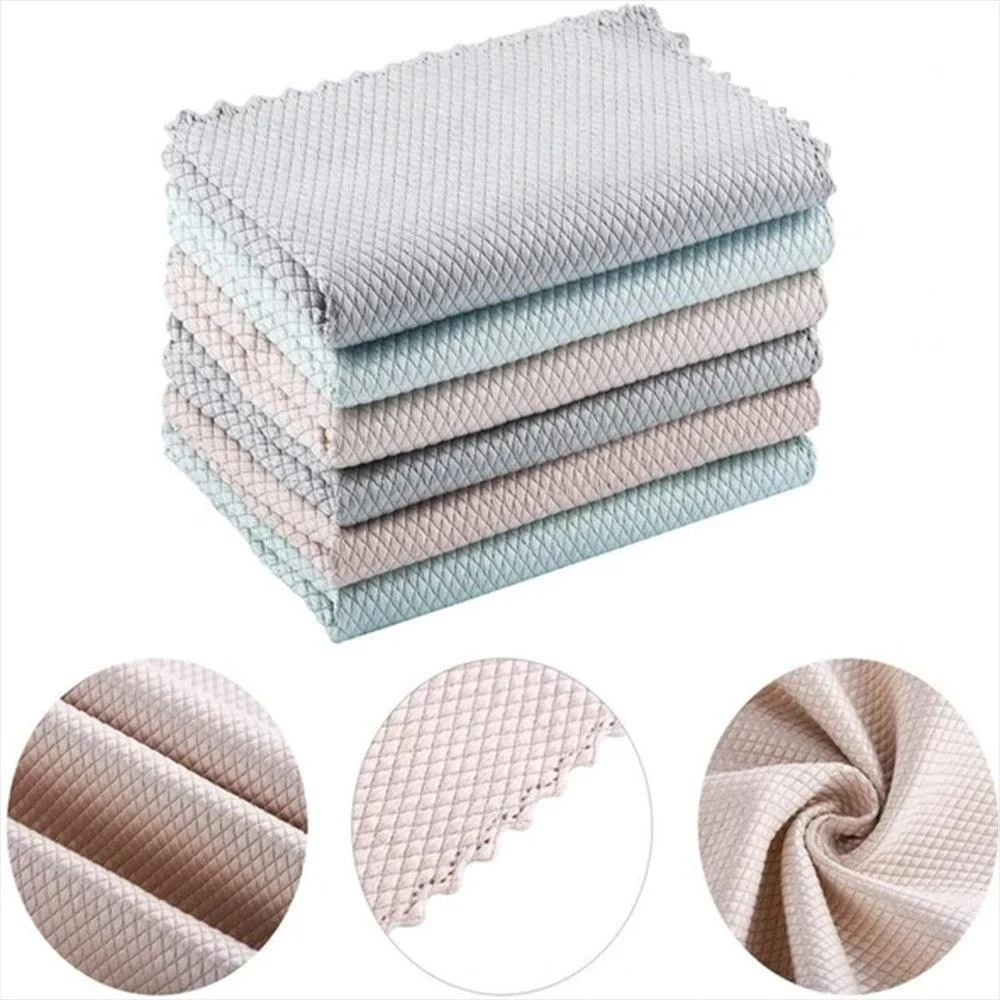 Fish Scale Microfiber Polishing Cleaning Cloth -  - #tag1#