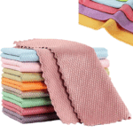 Fish Scale Microfiber Polishing Cleaning Cloth tag1