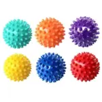 Fitness PVC Hand Massage Ball PVC Soles Hedgehog Sensory Training Grip the Ball Portable Physiotherapy Ball