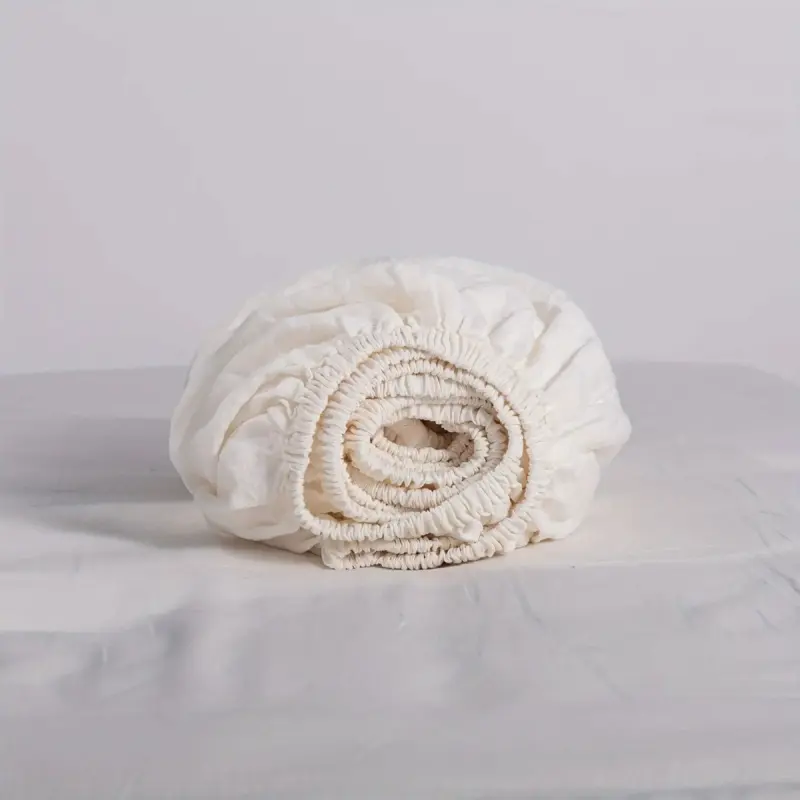 Fitted sheet Linen Lightweight tag1
