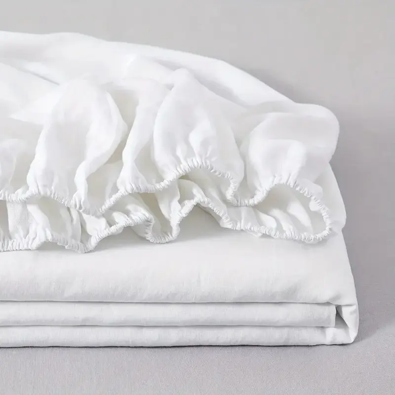 Fitted sheet Linen Lightweight tag1