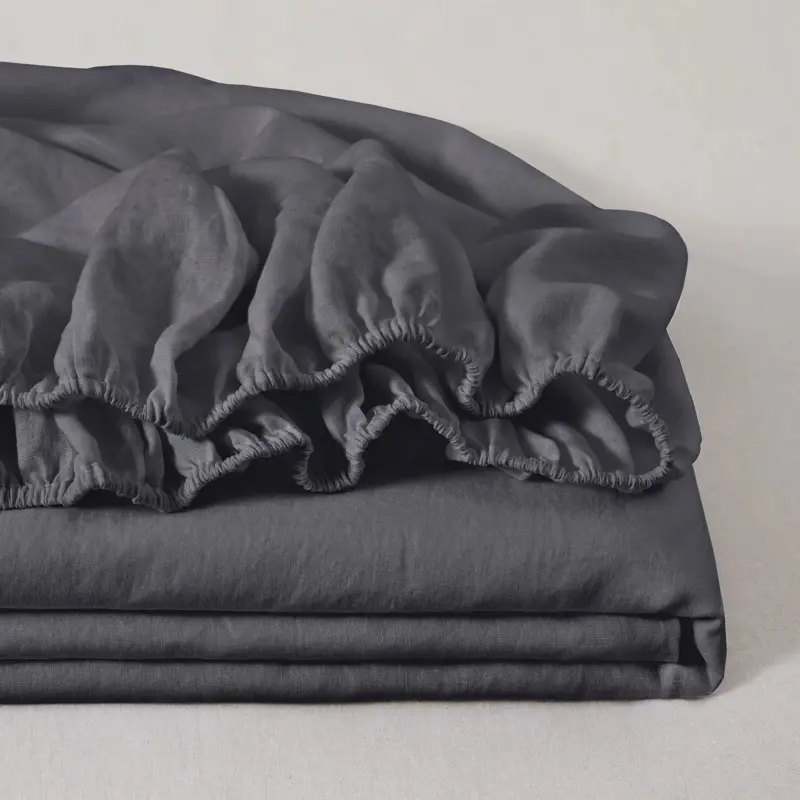 Fitted sheet Linen Lightweight tag1