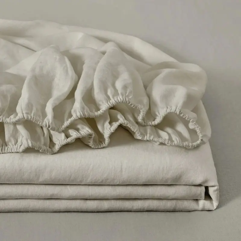 Fitted sheet Linen Lightweight tag1