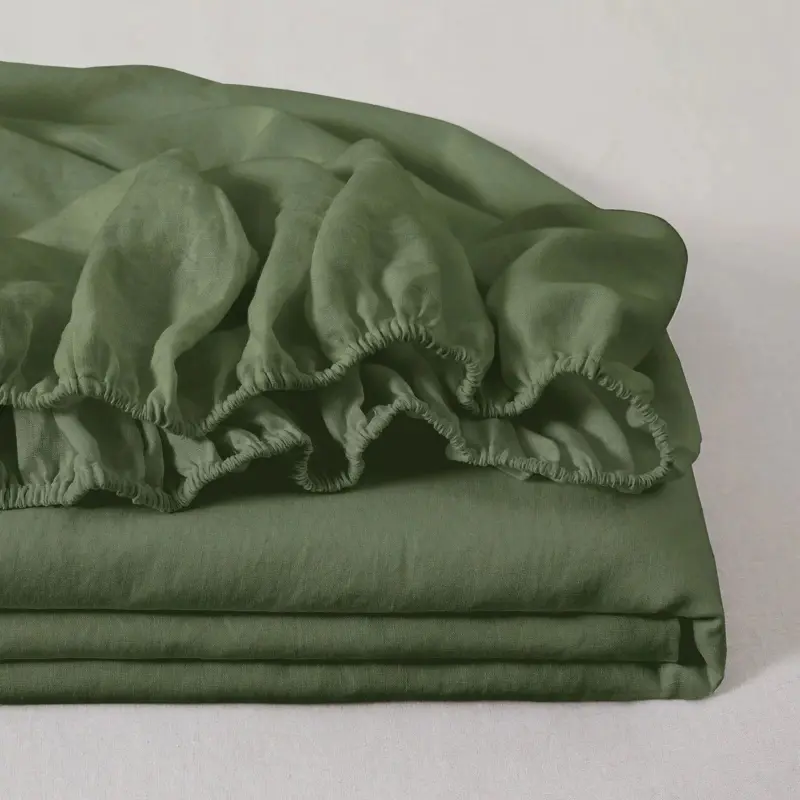 Fitted sheet Linen Lightweight tag1
