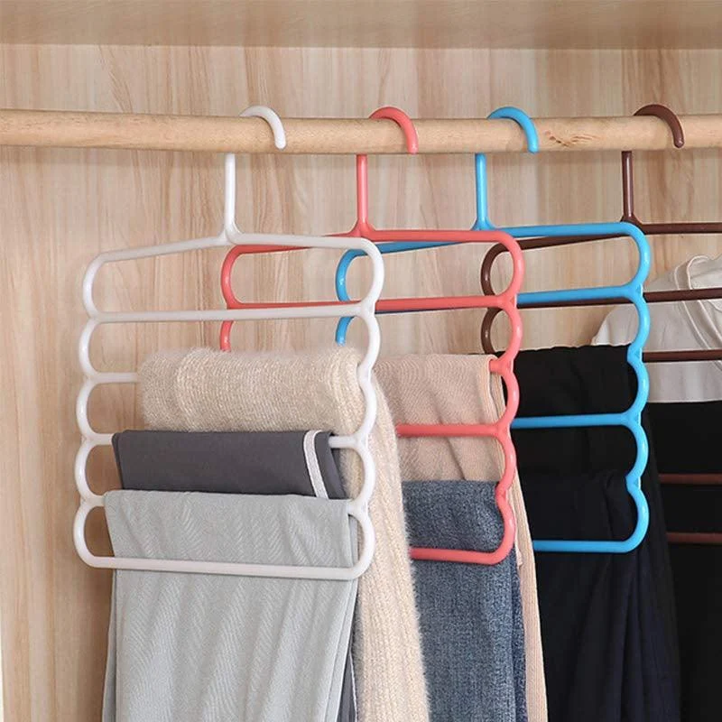 Five-tier Trousers Hanger (5 PCS) -  - #tag1#