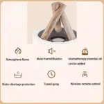 FlameMist Humidifier and Table Lamp in One tag1