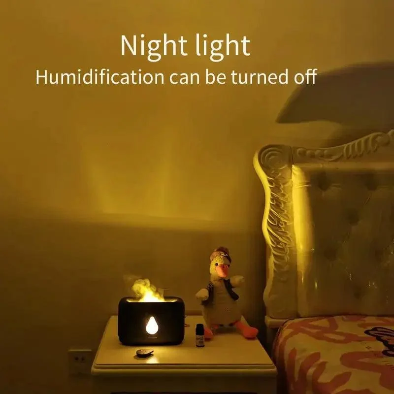 Flame Air Humidifier Lamp -  - #tag1#