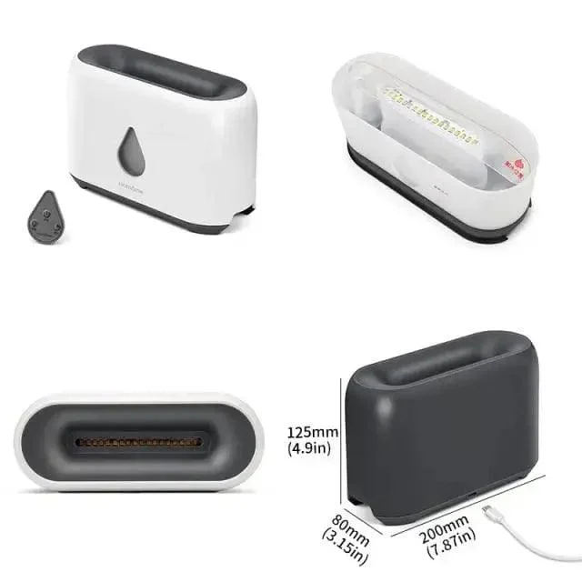 Flame Air Humidifier Lamp -  - #tag1#