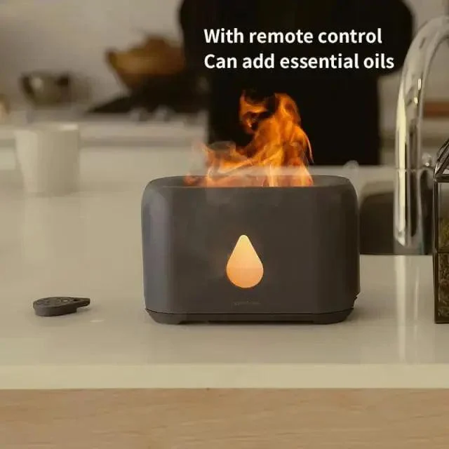 Flame Air Humidifier Lamp -  - #tag1#