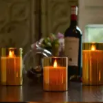 Flameless Candle 3 Piece Set