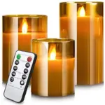 Flameless Candle 3 Piece Set