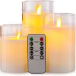 Flameless Candle 3 Piece Set