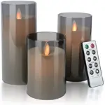 Flameless Candle 3 Piece Set