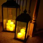 Flameless Melted Candles