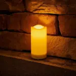 Flameless Melted Candles