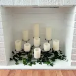 Flameless Melted Candles