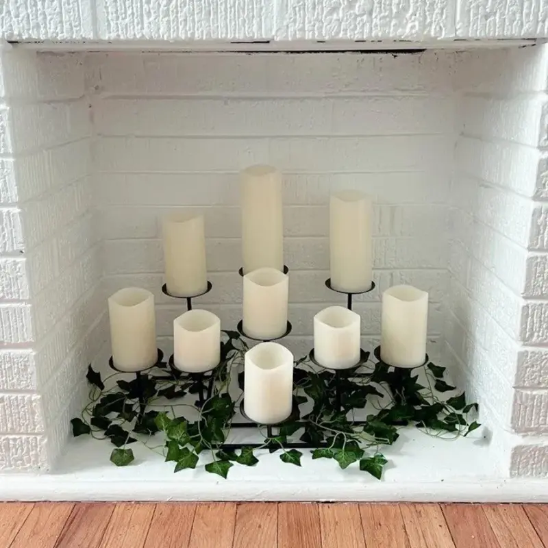 Flameless Melted Candles