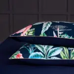 Flamingo Duvet cover set made of Egyptian Cotton tag1