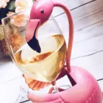 Flamingo Wine Holder tag1