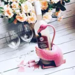 Flamingo Wine Holder tag1