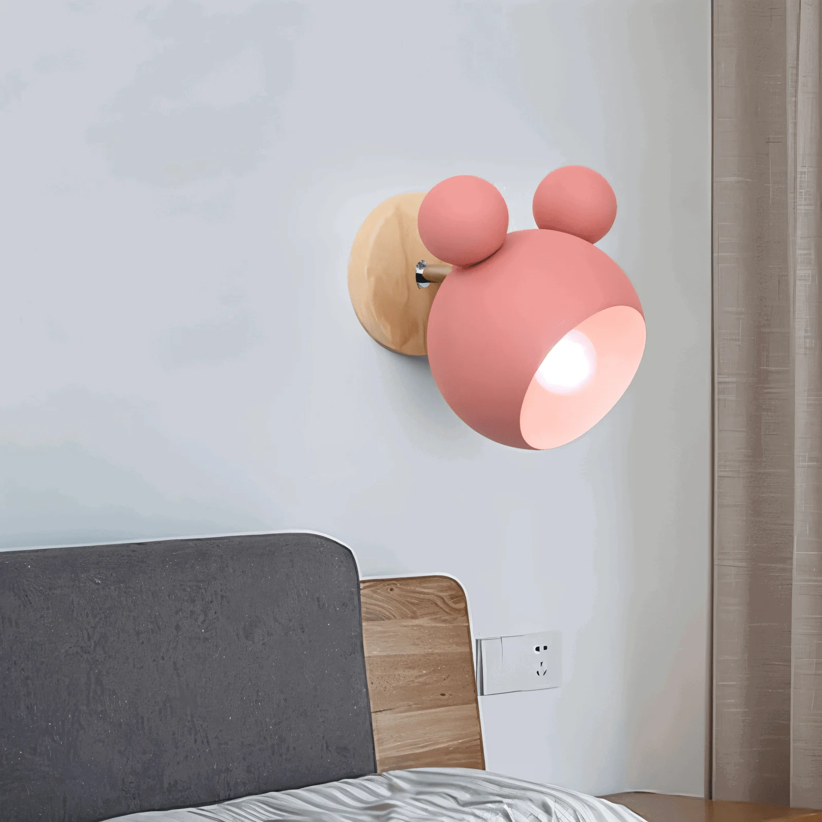 FlashMouse Wall Light - Rotatable Macaron Wall Light - Charming Wall Lighting -  - #tag1#