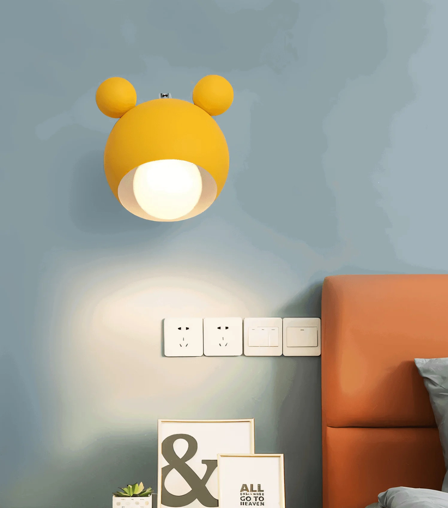 FlashMouse Wall Light - Rotatable Macaron Wall Light - Charming Wall Lighting -  - #tag1#